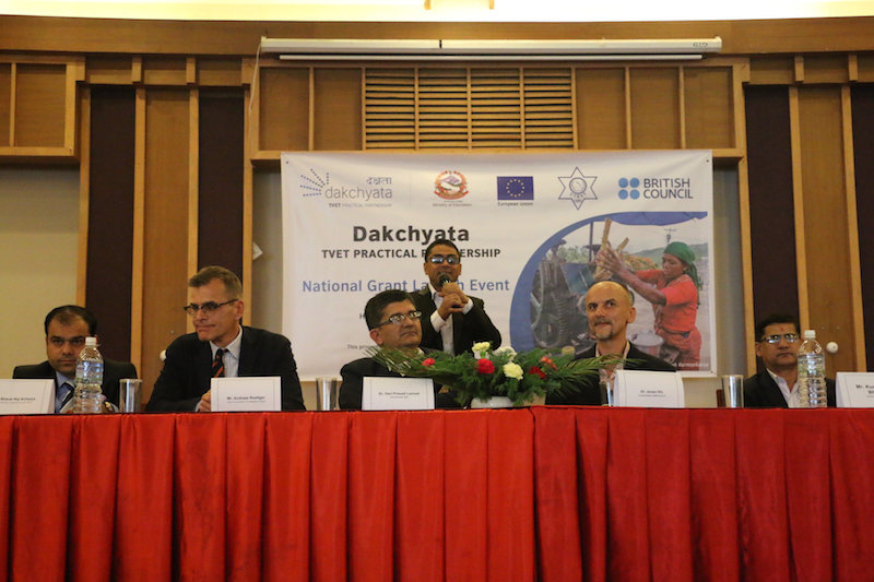  Dignitaries at the Dakchyata National Grant Launch event